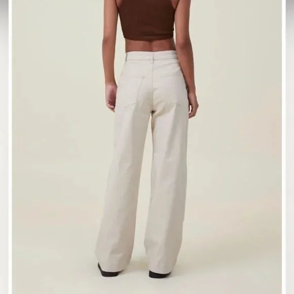 Cotton On Carter Wide Leg Pants Size 8 - Picture 2 of 11